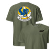 18th Fighter Squadron Front & Back T-Shirt - OD Green