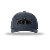 A-10 Warthog Blackout 5-Panel Trucker Hat - IRON GREY/IRON GREY