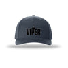 F-16 Viper Blackout 5-Panel Trucker Hat - IRON GREY/IRON GREY