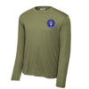 509th Missile Squadron Long Sleeve Performance T-Shirt - OD Green