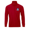 533rd Missile Squadron Performance Quarter Zip - Red