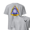550th Missile Squadron Front & Back T-Shirt - Heather Grey