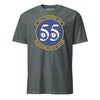 55th Fighter Squadron T-Shirt - Graphite Heather