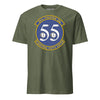55th Fighter Squadron T-Shirt - Military Green