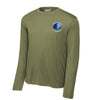 741st Missile Squadron Long Sleeve Performance T-Shirt - OD Green