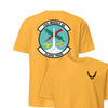 742nd Missile Squadron Front & Back T-Shirt - Gold