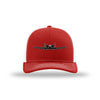 A-10 Thunderbolt Silhouette Structured Trucker Hat - Red