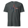 A-10 "Warthog" Rivet Flag T-Shirt - Charcoal Heather
