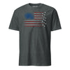 Air Force Smoke Flag T-Shirt - Charcoal Heather