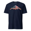 B-2 "Spirit" Rivet Flag T-Shirt - Navy