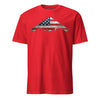 B-2 "Spirit" Rivet Flag T-Shirt - Red
