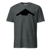 B-2 "Spirit" Stealth Silhouette T-Shirt - Charcoal Heather