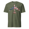 B-52 "BUFF" Rivet Flag T-Shirt - OD Green