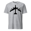 B-52 "BUFF" Stealth Silhouette T-Shirt - Heather Grey