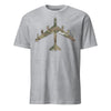 B-52 "BUFF" OCP Camo Silhouette T-Shirt - Heather Grey