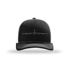 B-52 Stratofortress Silhouette Structured Trucker Hat - Black
