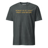 Beware of Jet Blast Props & Rotors T-Shirt - Charcoal Heather
