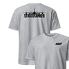 KC-135 "Stratotanker" Blackout Front & Back T-Shirt - Heather Gray