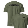 B-52 "Stratofortress" Blackout Front & Back T-Shirt - OD Green