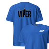 F-16 "Viper" Blackout Front & Back T-Shirt - Royal