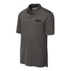 C-130 "Hercules" Blackout Performance Polo - Charcoal