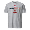 C-130 "Herc" Rivet Flag T-Shirt - Heather Grey