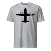 C-130 "Herc" Stealth Silhouette T-Shirt - Heather Grey