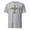 C-130 "Herc" OCP Camo Silhouette T-Shirt - Heather Grey