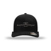 C-17 Globemaster Silhouette Flexfit Trucker Hat - Black
