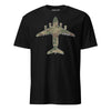 C-17 "Globemaster" OCP Camo Silhouette T-Shirt - Black