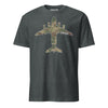 C-17 "Globemaster" OCP Camo Silhouette T-Shirt - Charcoal Heather