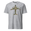 C-17 "Globemaster" OCP Camo Silhouette T-Shirt - Heather Grey