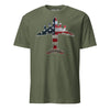 C-17 "Globemaster" Rivet Flag T-Shirt - OD Green