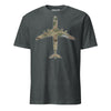 C-5 "Galaxy" OCP Camo Silhouette T-Shirt - Charcoal Heather