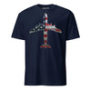 C-5 "Galaxy" Rivet Flag T-Shirt - Navy