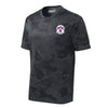 Thunderbirds Crest Camohex Performance T-Shirt - Camohex Iron Grey