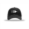F-15 Aircraft Flag Carbon Fiber Patch Soft Mesh Trucker - BLACK/CHARCOAL