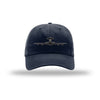 E-3 Sentry Silhouette Dad Hat - Navy