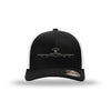 E-3 Sentry Silhouette Flexfit Trucker Hat - Black