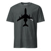 E-3 "Sentry" Stealth Silhouette T-Shirt - Charcoal Heather