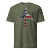 E-4B "Nightwatch" Rivet Flag T-Shirt - OD Green