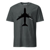 E-4B "Nightwatch" Stealth Silhouette T-Shirt - Charcoal Heather