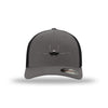 F-15 Eagle Silhouette Flexfit Trucker Hat - Charcoal/Black