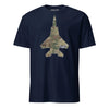F-15 "Eagle" OCP Camo Silhouette T-Shirt - Navy