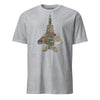 F-15 "Eagle" OCP Camo Silhouette T-Shirt - Heather Grey