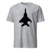 F-15 "Eagle" Stealth Silhouette T-Shirt - Heather Grey