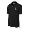 F-15 "Eagle" Rivet Flag Performance Polo - Black