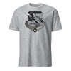 F-16 Viper Subdued Shield T-Shirt - Heather Grey