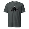F-16 "Viper" Blackout T-Shirt - Charcoal Heather