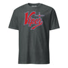 F-16 "Viper" Vintage Script T-Shirt - Charcoal Heather